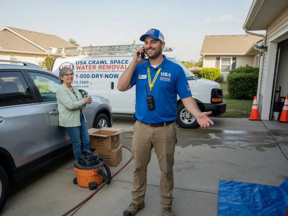 Crawl Space Water Removal Shelton, NE FAQs